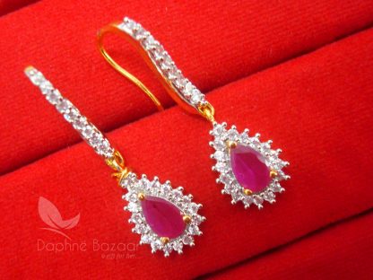 E41 Daphne Party Pink Crystal Hanging for women, Gift collection