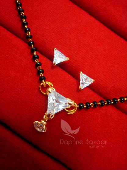 ME131 Daphne Cute Tiny Mangalsutra set for Women, VALENTINE Gift