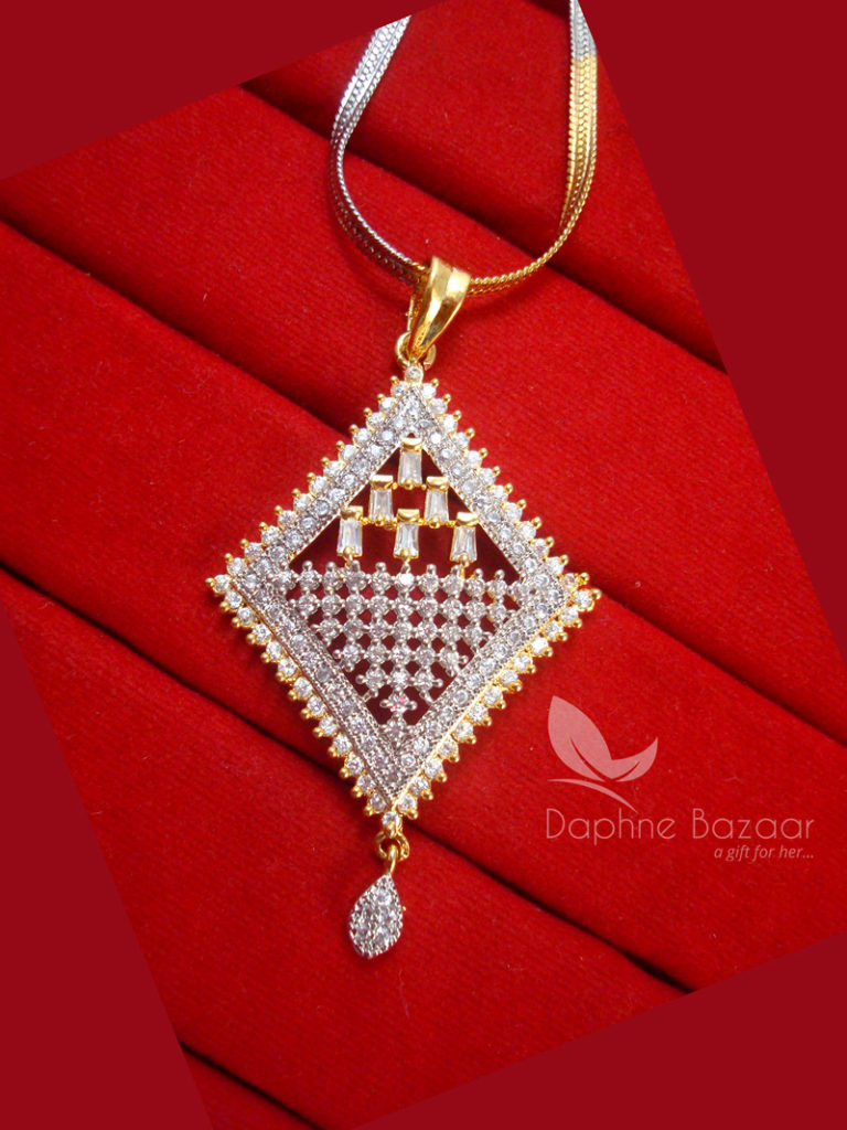 Z29, Daphne Designer Pendant Set for Women, Geometrical - PENDANT