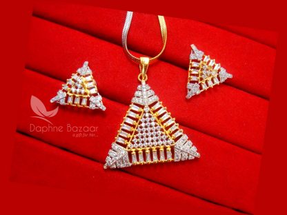 Z30, Daphne Studded Designer Pendant Set for Women