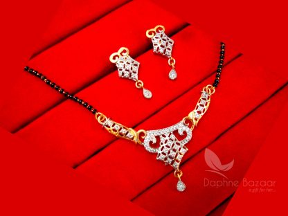 T401 Daphne Sleek Handmade Mangalsutra for Women