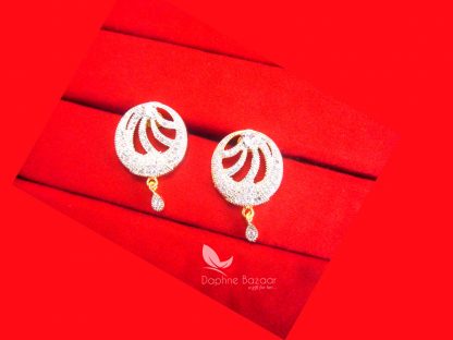 PE57E, Daphne Pink Zircon Earrings Set Gift for Wife