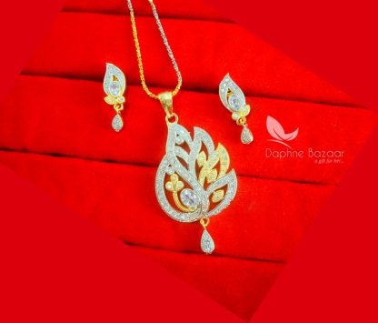 PE71,Daphne Zircon Pendant With Earrings Gift For Women