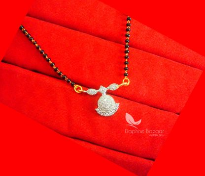 T68P, Daphne Cute Tiny Mangalsutra Pendent for Women