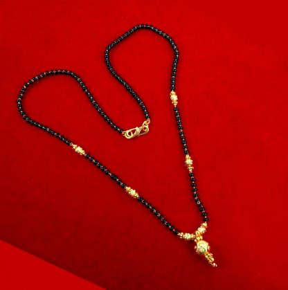 T97 Daphne Handmade gold beads Mangalsutra Chain for Women