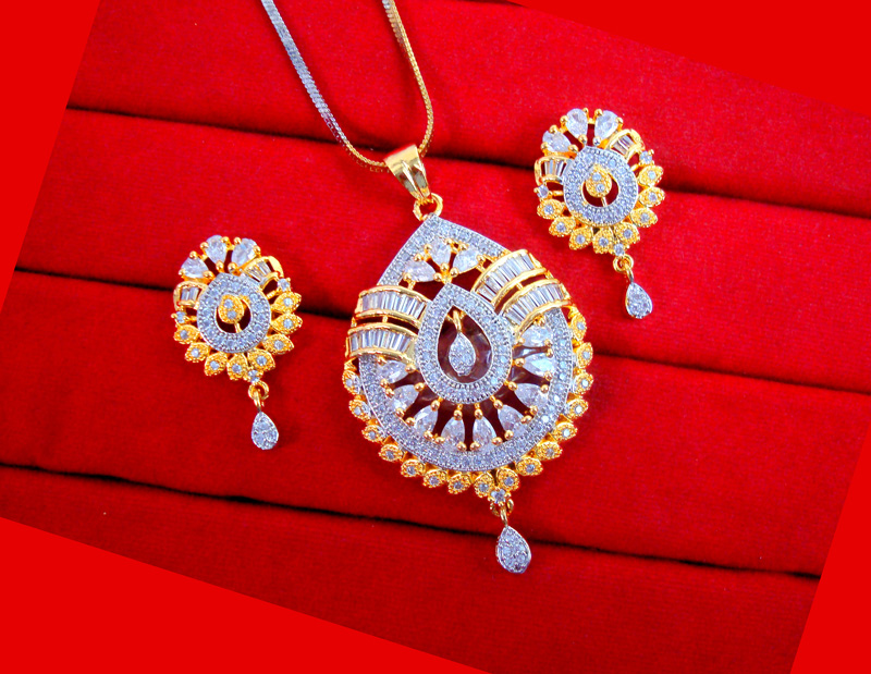 22K Yellow Gold Necklace And Earrings Set W/ Rubies, Emeralds, CZ Gems –  Virani Jewelers