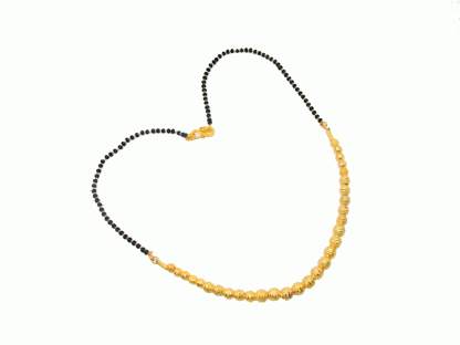 ME99 Daphne Shining Diva Golden Beads Mangalsutra For Women