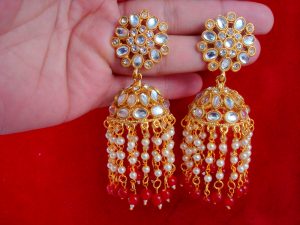 EM50 Daphne Bollywood Inspired Stylish Party Wear Jhumki