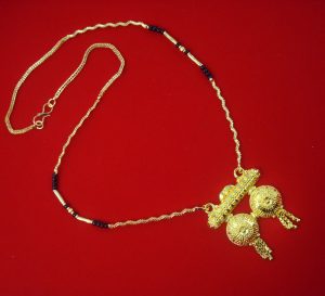 MN48 Daphne South Indian Double Finely Katori Style Mangalsutra 