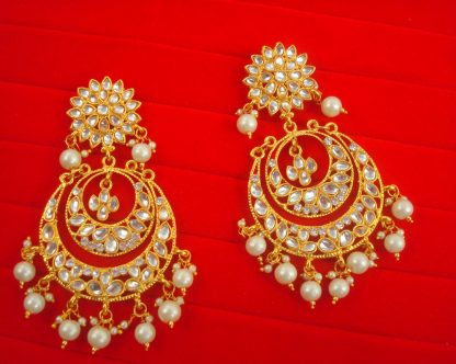 EM55W Daphne Wedding Wear Royal Look Chand Bali Style Earring