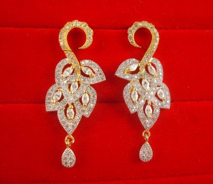 DE11 Daphne Royal Look Engagement Wear Zircon Premium Earring For Girls