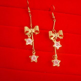 Trendy College Wear Fashionable Hanging Earring Gift For Girlfriend FE62