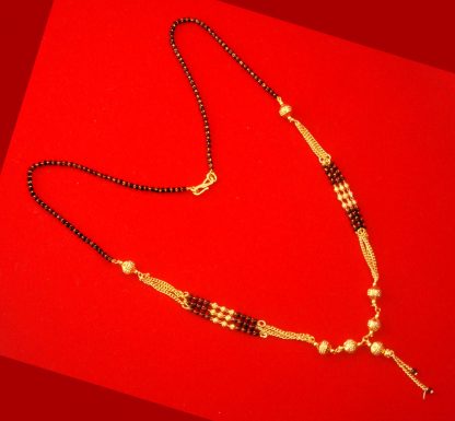 Three Line Daily Wear Mangalsutra for Women, Cute Diwali Gift For Wife