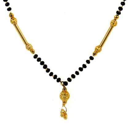 Daily Wear Handmade gold beads Mangalsutra Chain for Women DM91