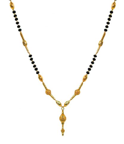 Imitation Jewelry Daily Wear Golden Sleek Light Weighted Elegant Look Mangalsutra Gift For Wife